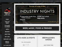 Tablet Screenshot of kirkwoodstationbrewing.com